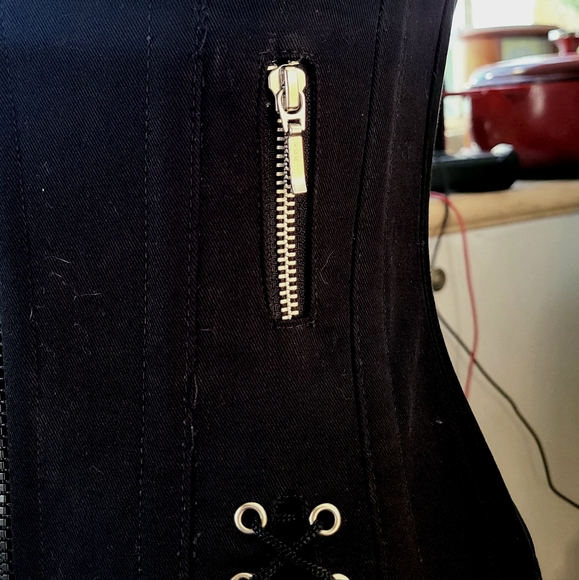 Burleska Gothic Steel Boned Corset size 22 XS-S - Picture 5 of 12